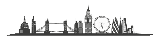 Quiz Logo City Silhouette